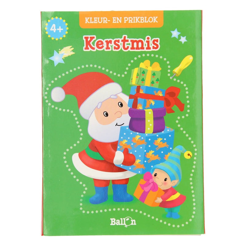 Afbeelding laden in galerijviewer, Boek Specials Nederland BV Kleuren Prikblok Kerstmis
