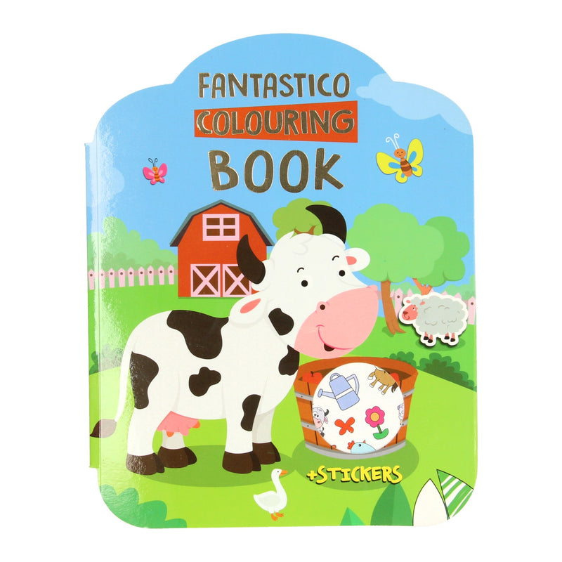 Afbeelding laden in galerijviewer, Wins Holland Fantastico Kleuren Stickerboek Boerderij
