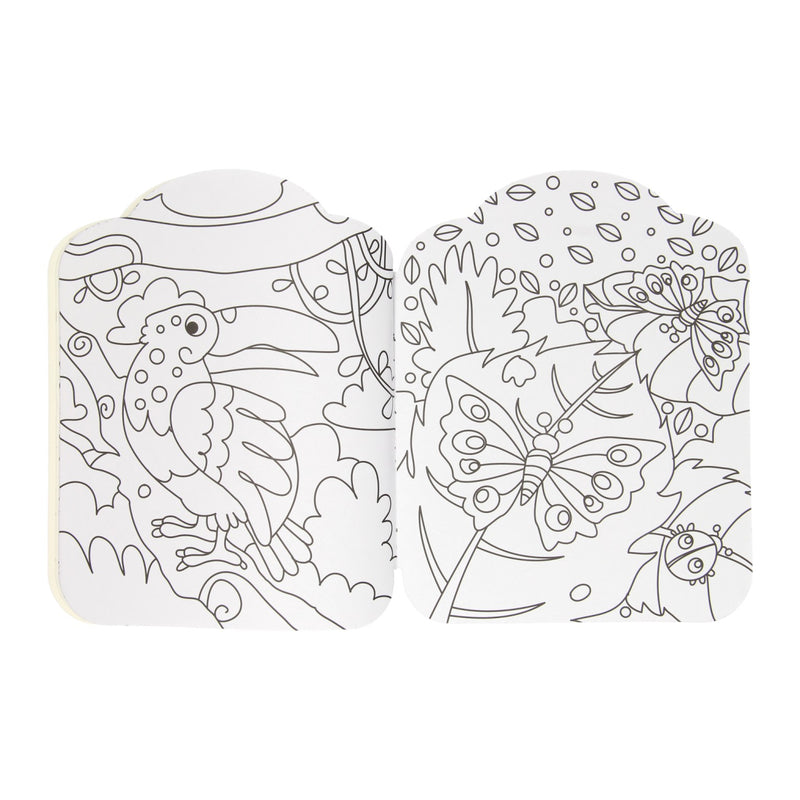 Afbeelding laden in galerijviewer, Wins holland fantastico kleuren stickerboek jungle
