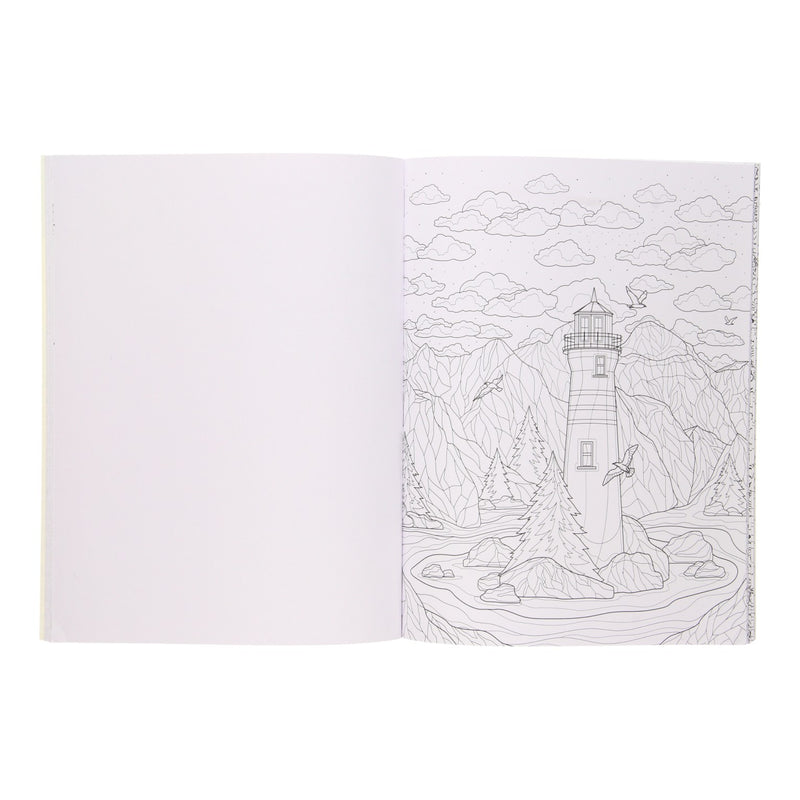 Afbeelding laden in galerijviewer, Kleurboek Landscape
