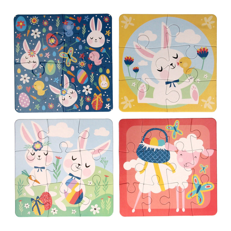 Afbeelding laden in galerijviewer, Wins holland kinderpuzzel pasen, 4in1
