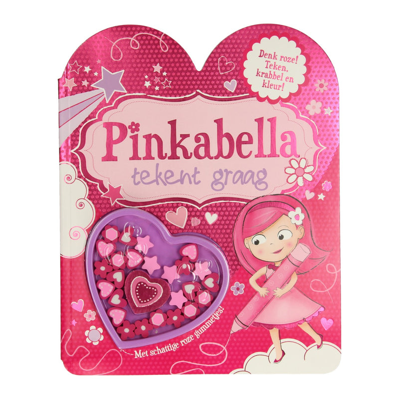Afbeelding laden in galerijviewer, Wins holland pinkabella tekent graag met 20 gummetjes
