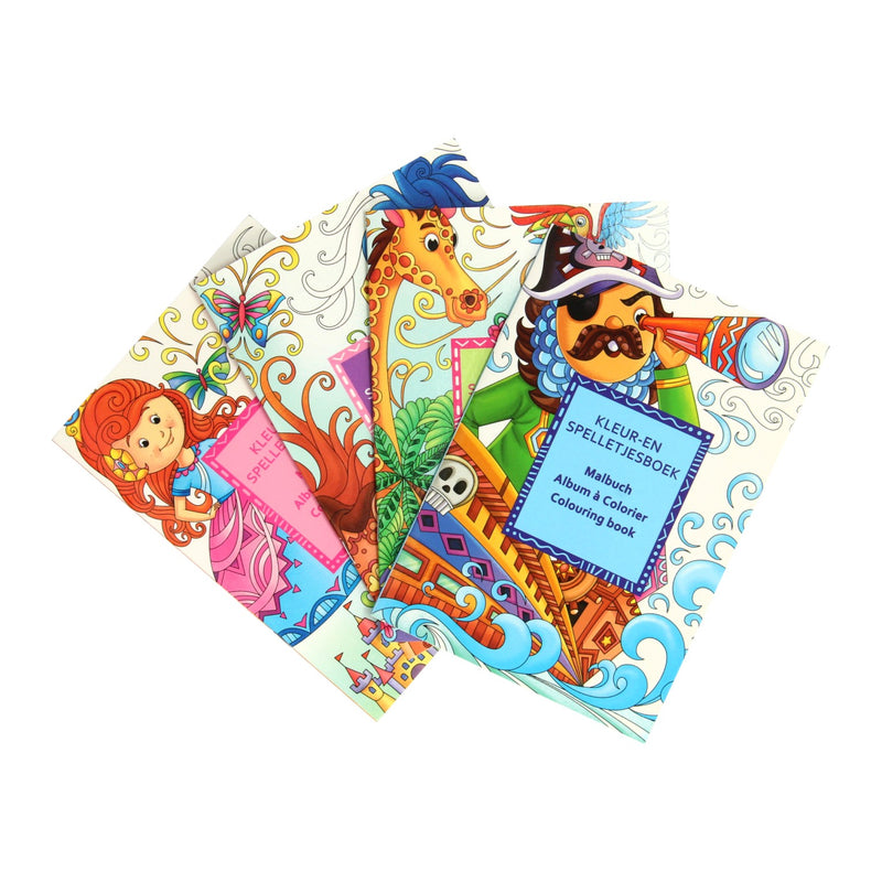 Afbeelding laden in galerijviewer, Wins Holland Kleuren Spelletjesboekje, set van 24st.
