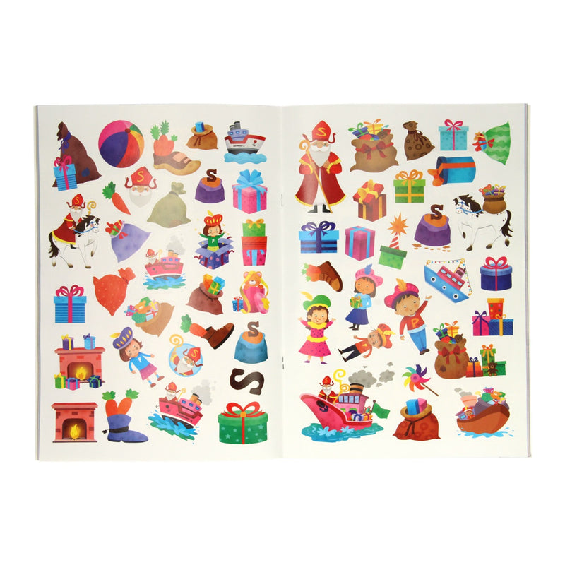 Afbeelding laden in galerijviewer, Wins holland kleur- en activiteitenboek a4 sinterklaas
