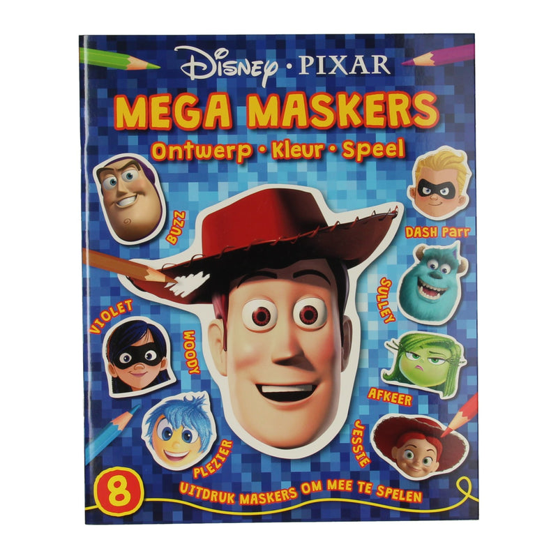 Afbeelding laden in galerijviewer, Boek specials nederland bv walt disney maskerboek disney pixar
