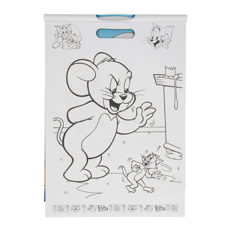 Afbeelding laden in galerijviewer, Boek Specials Nederland BV Bros Super Color Kleurboek Tom Jerry met Stickers
