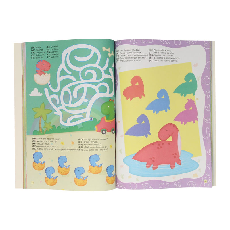 Afbeelding laden in galerijviewer, Wins holland kleur- en activiteitenboek - dino
