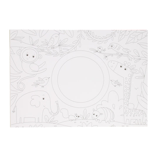 Wins holland placemat kleurboek - jungle