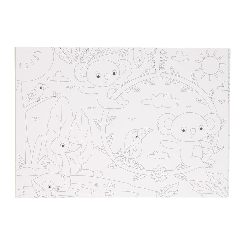 Afbeelding laden in galerijviewer, Wins holland placemat kleurboek - jungle
