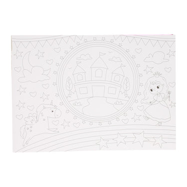 Wins holland placemat kleurboek - eenhoorn