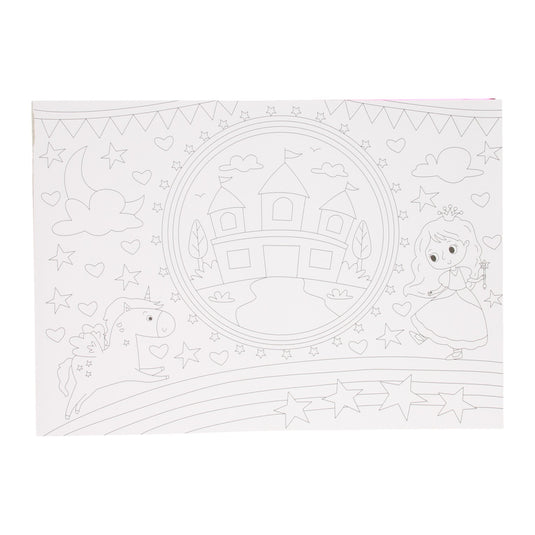 Wins holland placemat kleurboek - eenhoorn