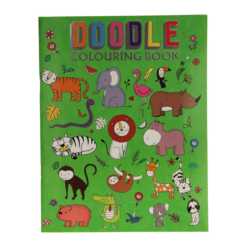 Afbeelding laden in galerijviewer, Wins holland doodle kleurboek - wilde dieren
