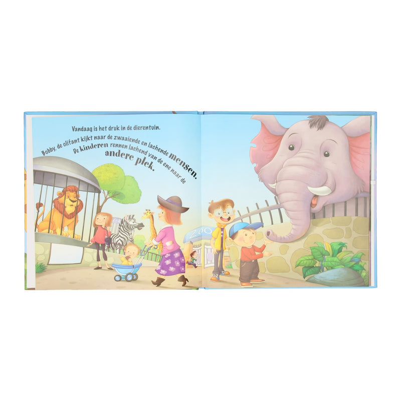 Afbeelding laden in galerijviewer, Wins holland prentenboek - bobby's feestje in de dierentuin

