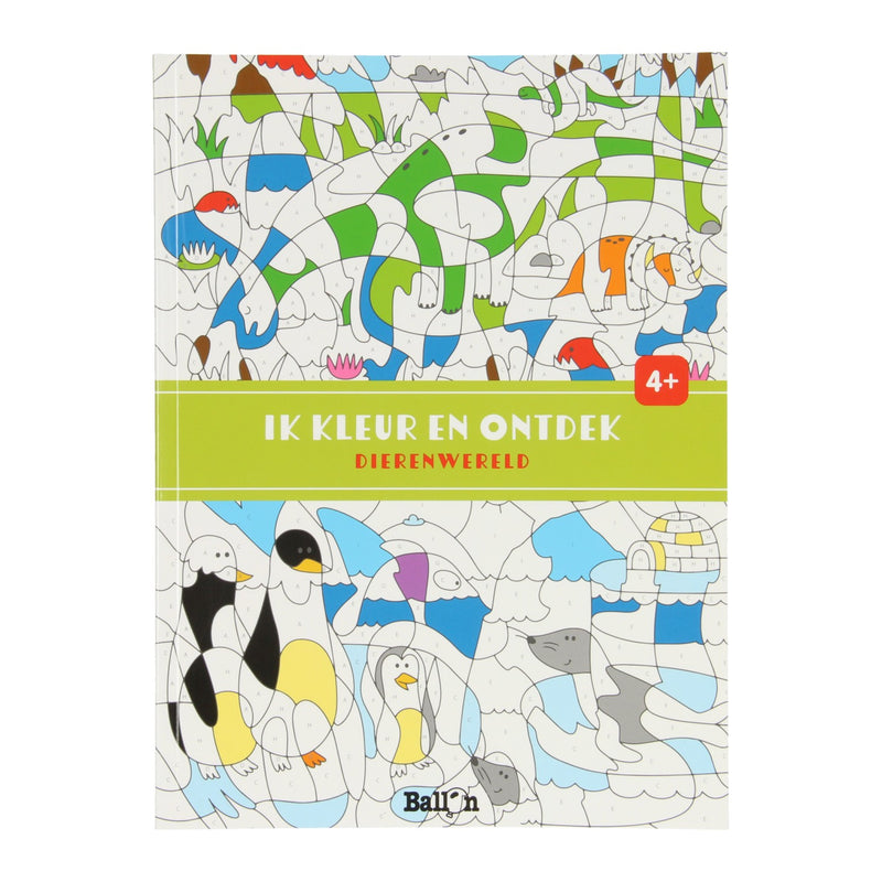 Afbeelding laden in galerijviewer, Standaard Uitgeverij Code Kleurboek Dierenwereld
