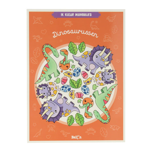 Wins holland ik kleur mandala's dinosaurussen