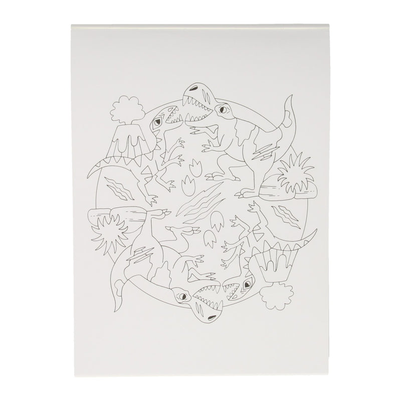 Afbeelding laden in galerijviewer, Wins holland ik kleur mandala's dinosaurussen
