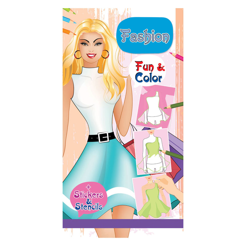Afbeelding laden in galerijviewer, Boek specials nederland bv fashion fun color kleurboek
