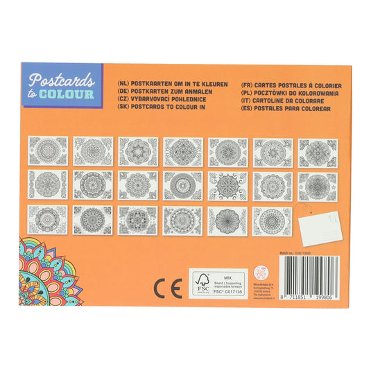 Wins holland postkaarten kleuren, 20st