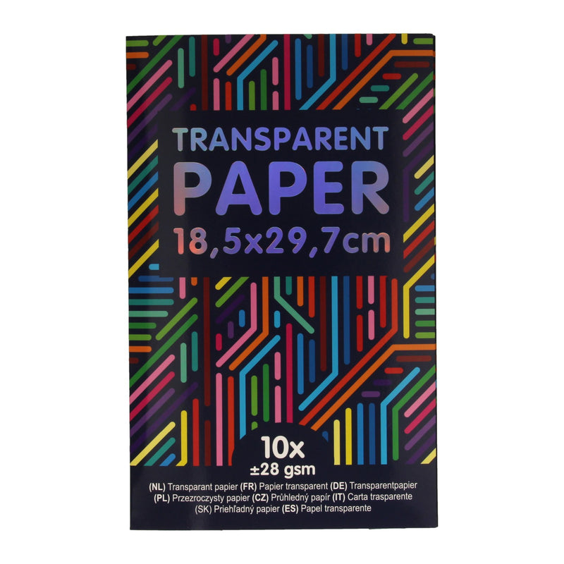 Afbeelding laden in galerijviewer, Wins holland transparant papier gekleurd, 10st.

