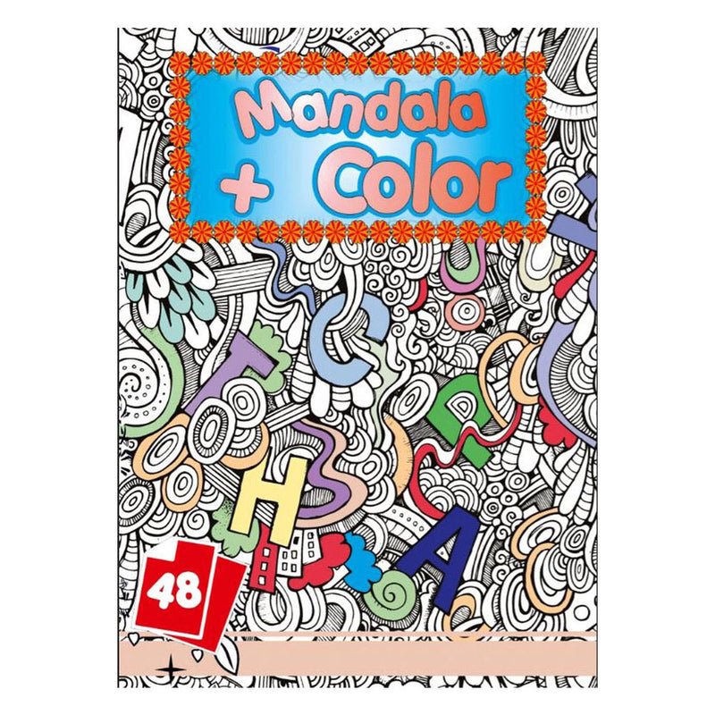 Afbeelding laden in galerijviewer, Wins holland mandala kleurboek, 48pag
