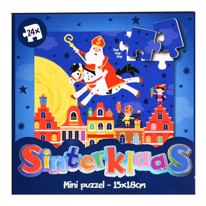 Afbeelding laden in galerijviewer, Wins holland mini puzzel sinterklaas, 24st.
