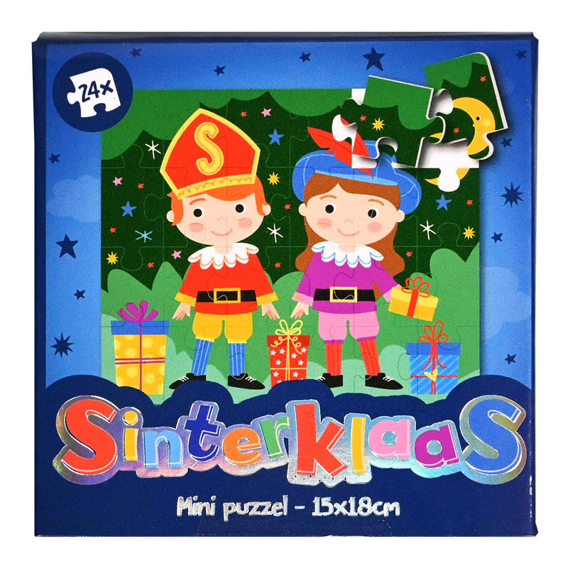Afbeelding laden in galerijviewer, Wins holland mini puzzel sinterklaas, 24st.
