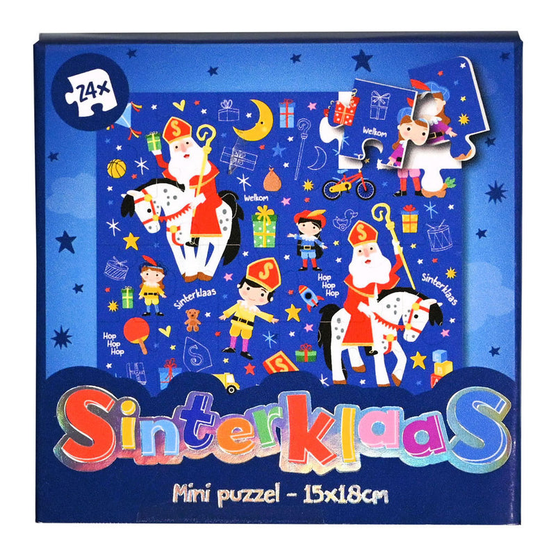 Afbeelding laden in galerijviewer, Wins holland mini puzzel sinterklaas, 24st.
