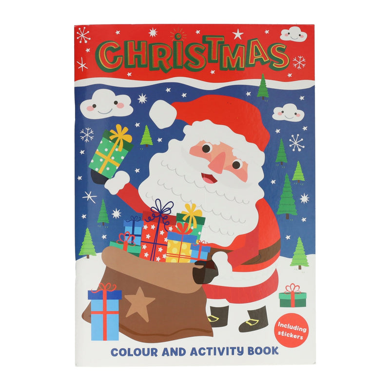 Afbeelding laden in galerijviewer, Wins holland kleur- en activiteitenboek a4 kerstmis
