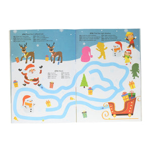 Wins holland kleur- en activiteitenboek a4 kerstmis