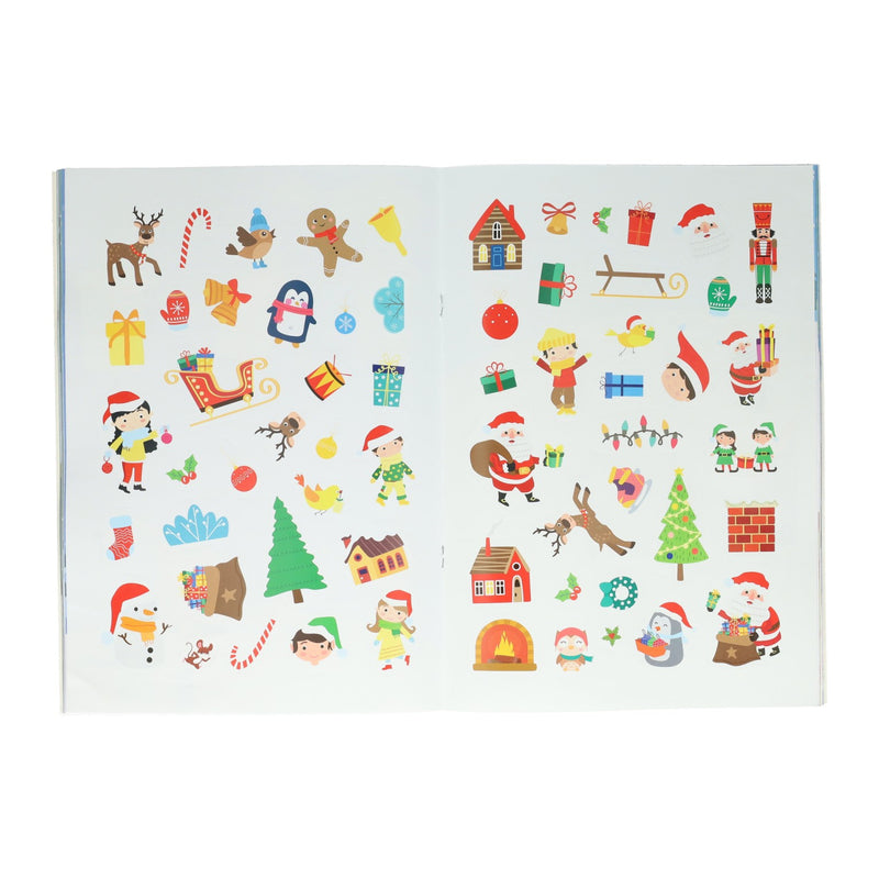 Afbeelding laden in galerijviewer, Wins holland kleur- en activiteitenboek a4 kerstmis
