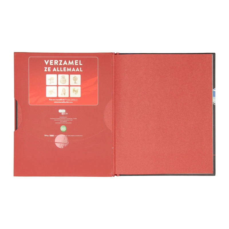 Afbeelding laden in galerijviewer, Wins holland star wars a-wing deluxe boek met houten bouwmodel
