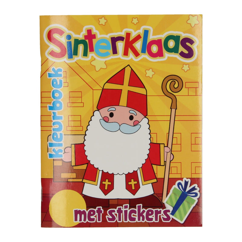 Afbeelding laden in galerijviewer, Boek specials nederland bv sinterklaas kleurboek met stickers
