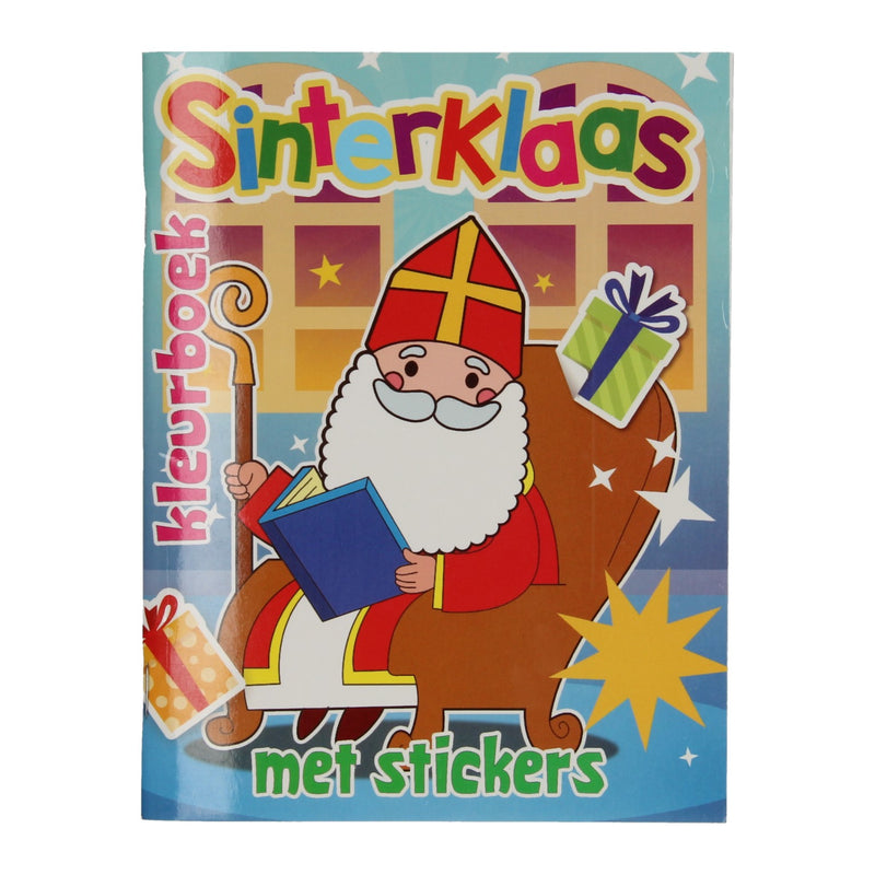 Afbeelding laden in galerijviewer, Boek specials nederland bv sinterklaas kleurboek met stickers

