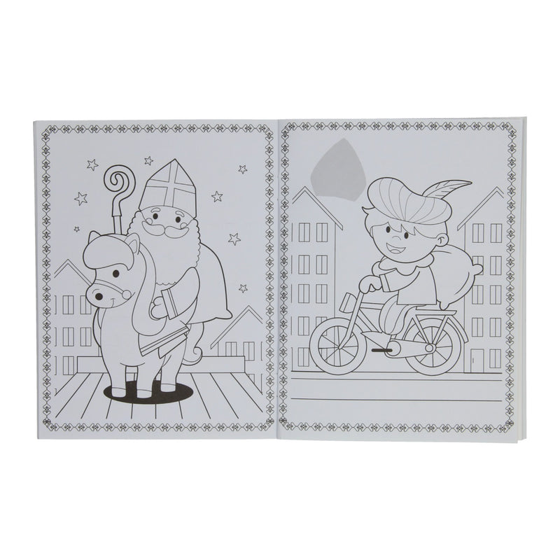 Afbeelding laden in galerijviewer, Boek specials nederland bv sinterklaas kleurboek met stickers
