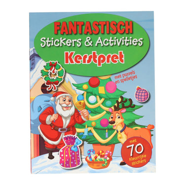 Boek specials nederland bv fantastisch stickers- en activiteiten kerstpret