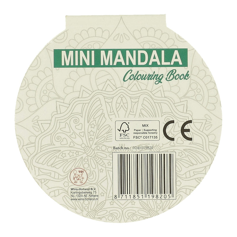 Afbeelding laden in galerijviewer, Wins Holland Mini Mandala Kleurboek Rond
