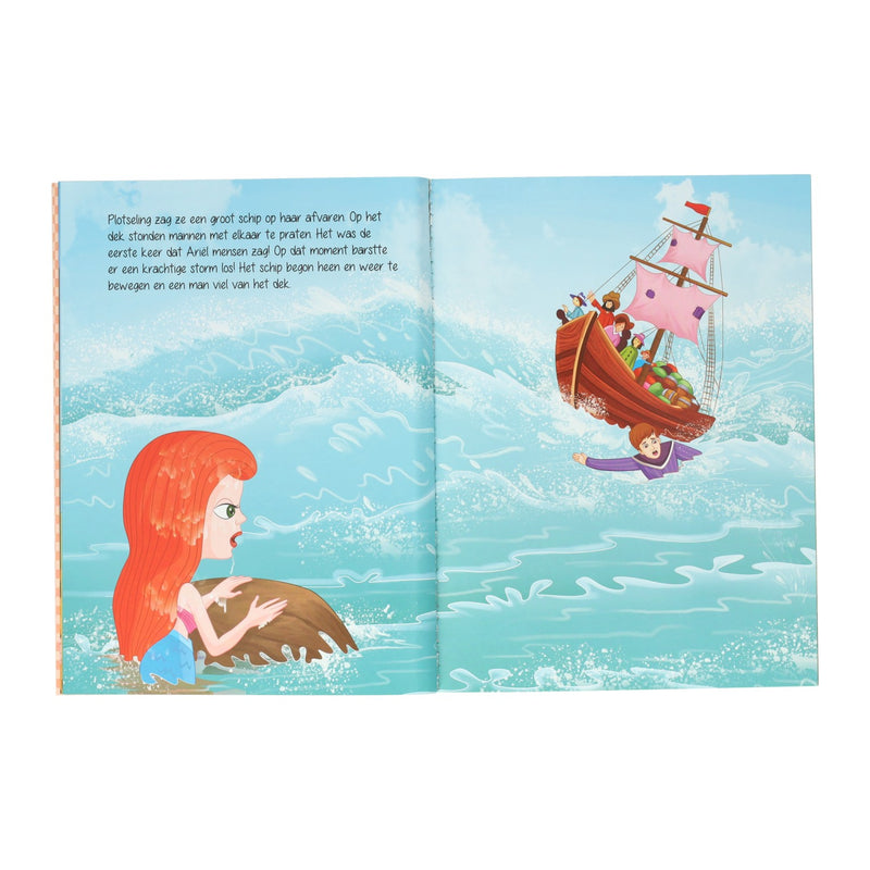 Afbeelding laden in galerijviewer, Wins holland de kleine zeemeermin verhalenboek
