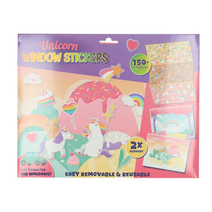 Wins holland herbruikbare eenhoorn raamstickers, 150st.