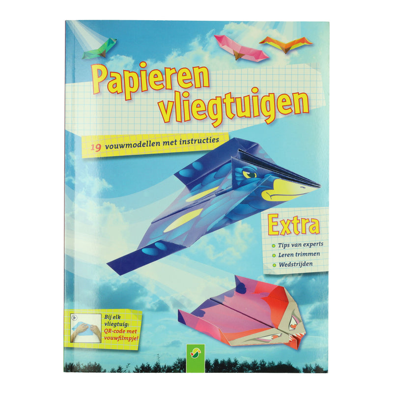 Afbeelding laden in galerijviewer, Wins holland papieren vliegtuigen - 19 vouwmodellen
