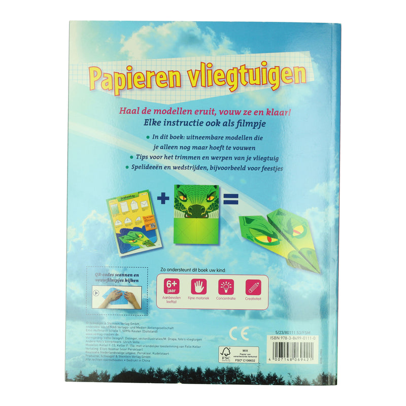 Afbeelding laden in galerijviewer, Wins holland papieren vliegtuigen - 19 vouwmodellen
