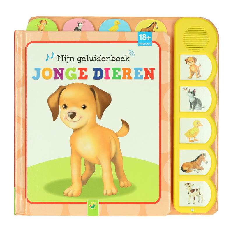 Afbeelding laden in galerijviewer, Wins holland mijn geluidenboek jonge dieren
