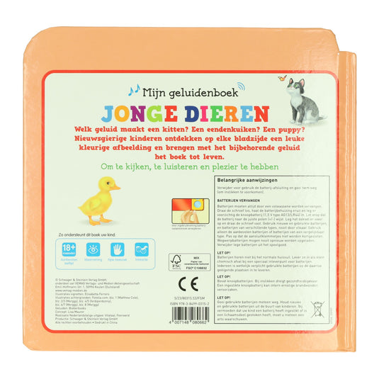 Wins holland mijn geluidenboek jonge dieren