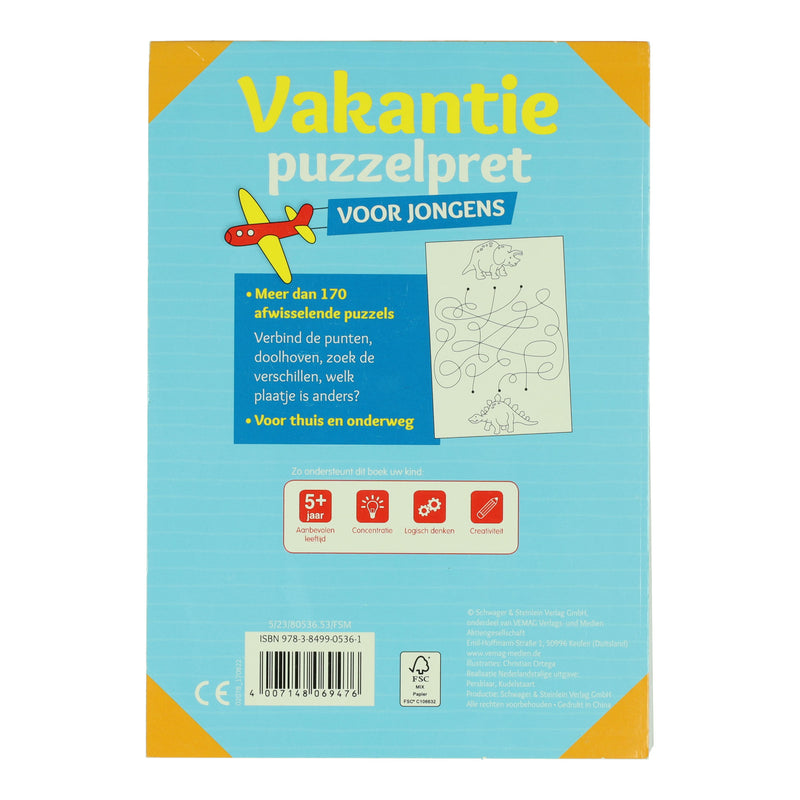 Afbeelding laden in galerijviewer, Wins holland vakantie puzzelpret voor jongens

