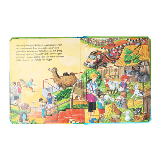 Wins holland puzzelboek in de dierentuin (met 5 legpuzzeltjes)