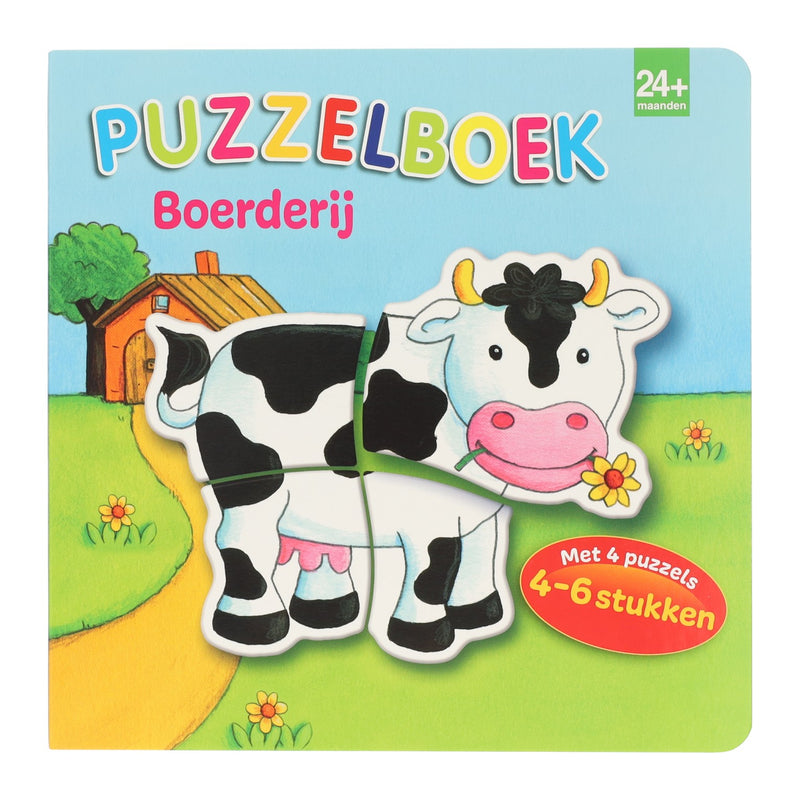 Afbeelding laden in galerijviewer, Wins holland puzzelboek boerderij - 4 puzzels
