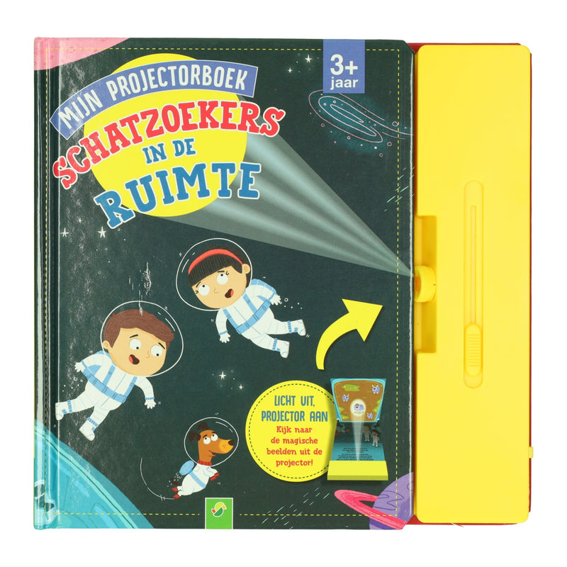 Afbeelding laden in galerijviewer, Wins holland mijn projectorboek schatzoekers in de ruimte
