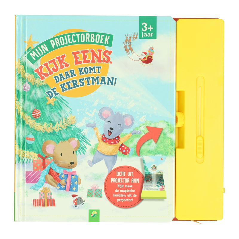 Afbeelding laden in galerijviewer, Wins holland mijn projectorboek kijk eens, daar komt de kerstman!

