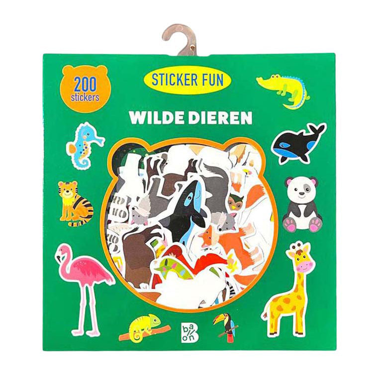 Afbeelding laden in galerijviewer, Wins holland wilde dieren sticker fun - 200 afneembare stickers

