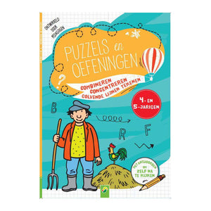 Wins holland puzzels en oefeningen - 4-5 jaar