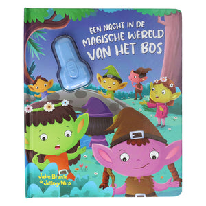 Wins holland kartonboek bos met zaklamp